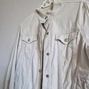 Gap Cream Denim Jacket